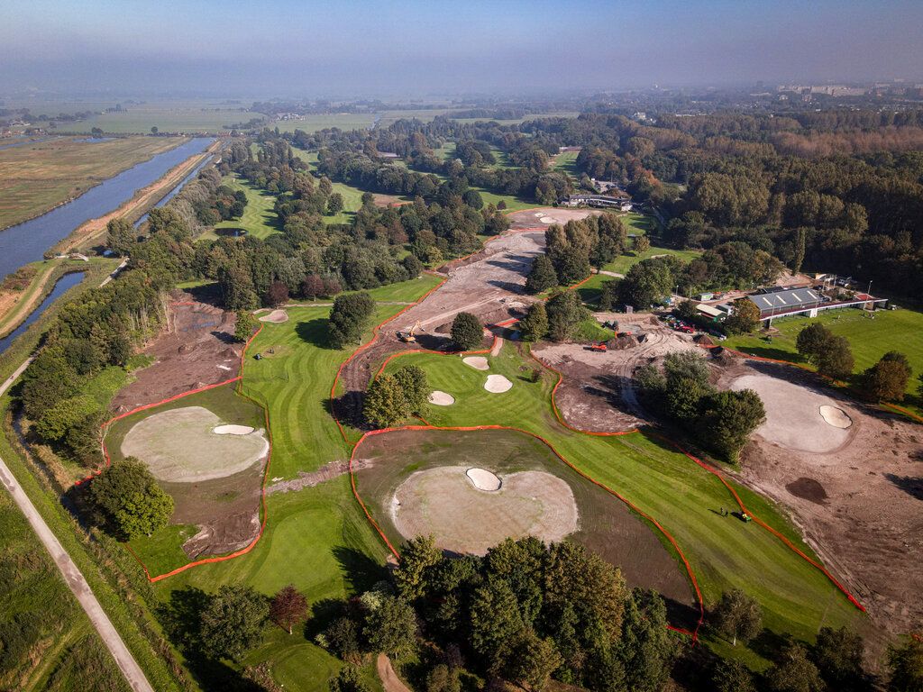 De renovatie van Golfclub Broekpolder